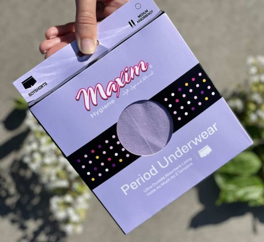 Maxim – Period Underwear, Boyshorts, Lilac/Medium/Small