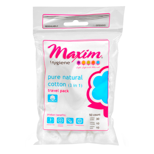 Natural Cotton 3-in-1 Travel Pack